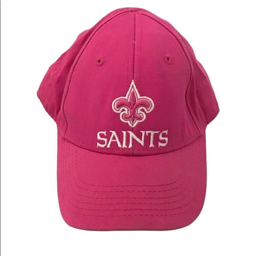 NFL Kid's Hot Pink New Orleans Saints Baseball Hat
